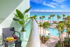 Modern 1 BDR Oceanview with direct beach access!